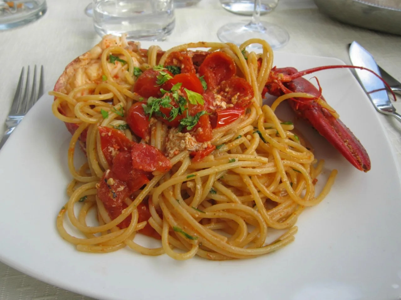 Linguine all'astice